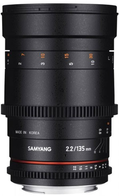 Samyang 135mm T2.2 VDSLR ED UMC Lens - Canon