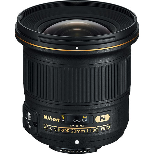 Nikon Nikkor AF-S FX 20Mm F1.8G ED Wide Angle Lens