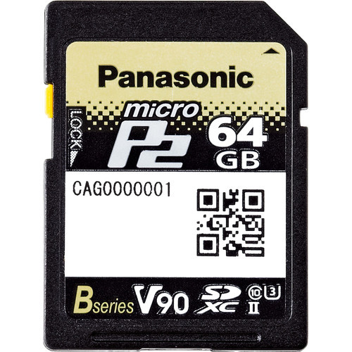 Panasonic 64GB MICRO P2 CARD