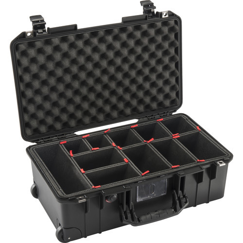 Pelican 1535 Air Wheeled Carry-On Case (Black with TrekPak Insert)