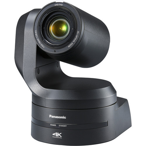 Panasonic 4K PTZ Camera 1 inch MOS Sensor (Black) (requires Power Supply 91202903 listed above or PoE++ Injector)
