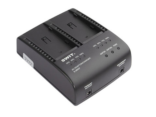 SWIT S-3602F 2-ch SONY NP-F Charger and Adaptor