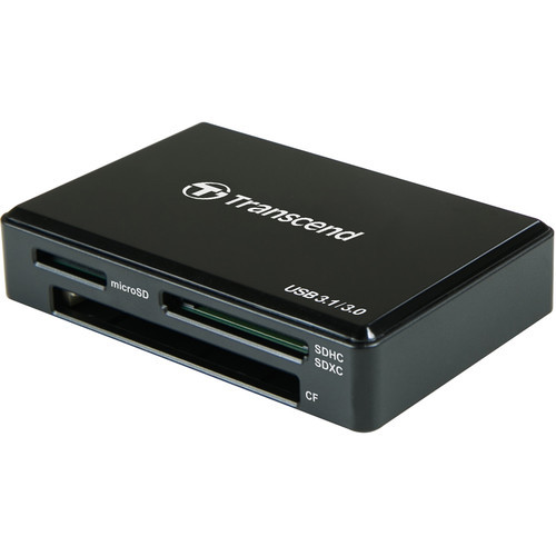 Transcend RDC8 USB 3.1 Gen 1 Card Reader (Black)