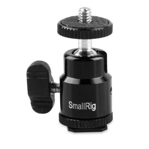 SmallRig 1/4" Camera Hot Shoe Mount w/ Additional 1/4" Screw 761