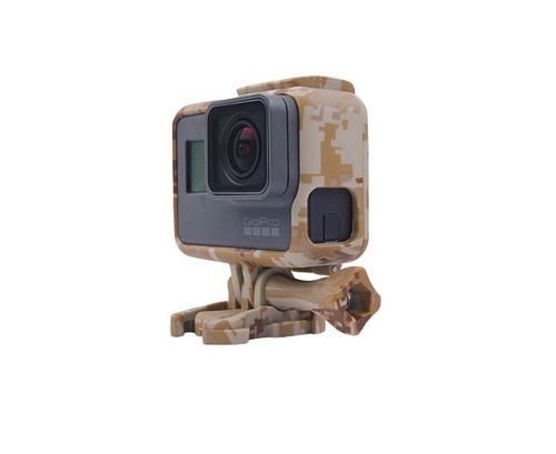 RUIGPRO Protective Frame for GoPro Hero 7/6/5 (Camo Grey)