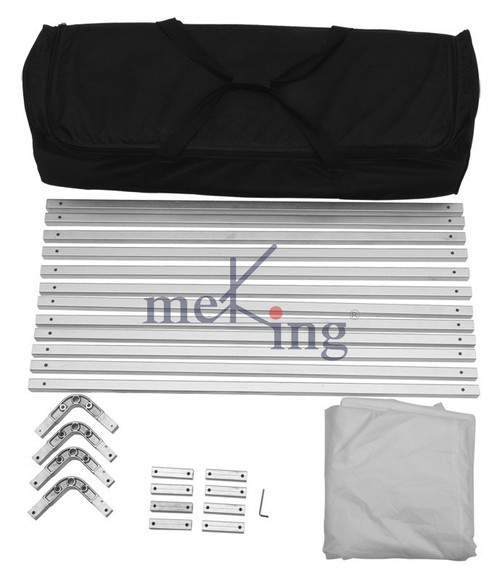 Meking HD-3600A 3.6x3.6m Scrim Kit (Square Tube with diffusion)
