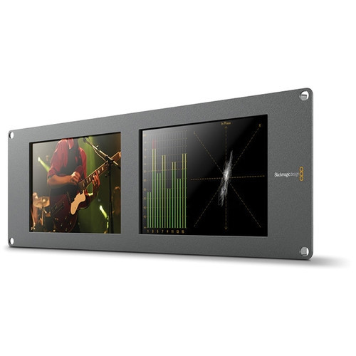 Blackmagic Design SmartScope Duo 4K Rack-Mounted Dual 6G-SDI Monitors