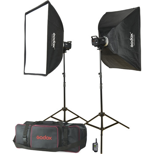 Godox MS300 Compact Double Studio Flash Kit