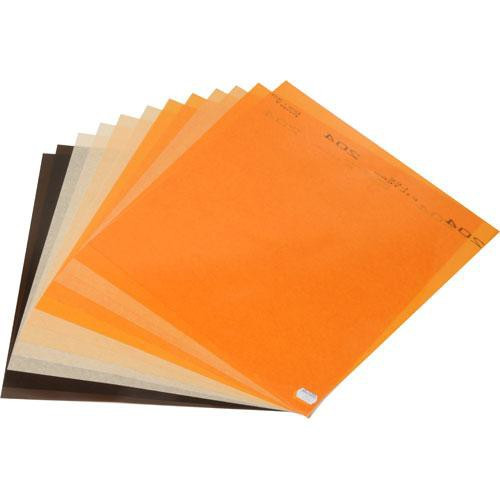 LEE Filters Daylight to Tungsten Filter Lighting Pack 12 Sheets