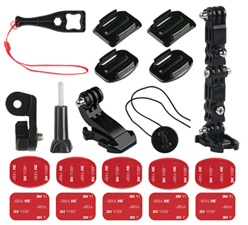 RUIGPRO Complete Mounting Kit for Gopro 9/8/7/6/5