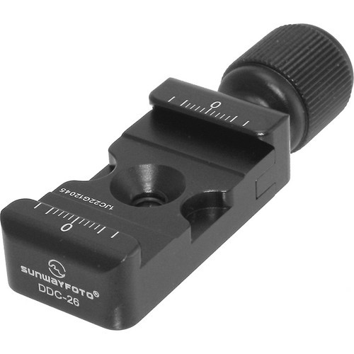 Sunwayfoto Mini Clamp 26mm/ Jaw Length 26mm/ Screw hole UNC1/4"