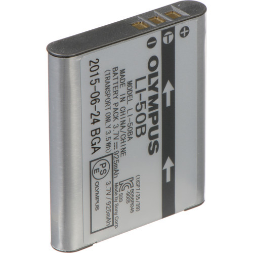 Olympus LI-50B Li-ion Battery + VISA Card