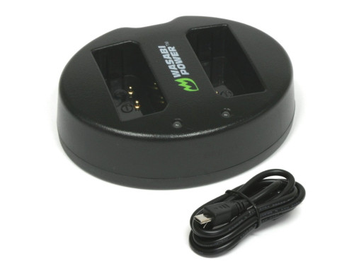 Wasabi Power Dual USB Charger for LP-E10