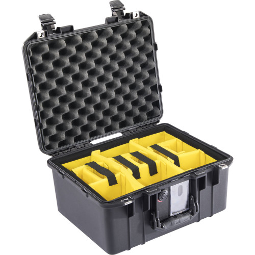 Pelican 1507WD Air Case with Padded Dividers (Black)