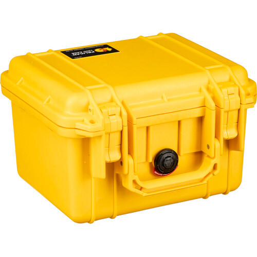 Pelican 1300 Case without Foam (Yellow)