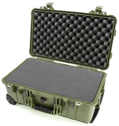 Pelican 1510 Carry On Case (Olive Drab Green)