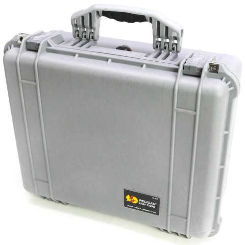 Pelican 1550 Case without Foam (Silver)