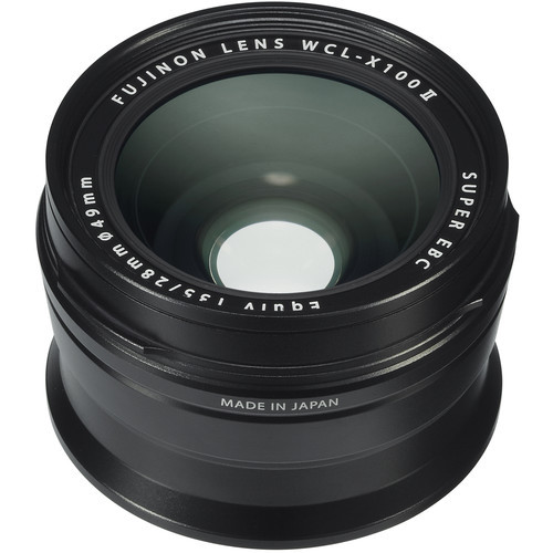 Fujifilm WCLX100 II Wide Conversion Lens For X100/S Black