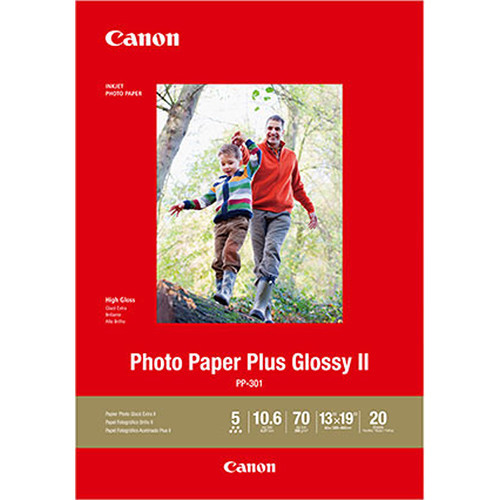 Canon PP301 Photo Paper Plus Glossy II A4 - 20 Pack