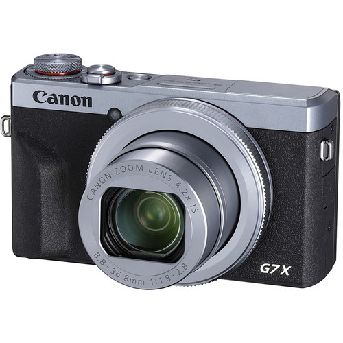 Canon Powershot G7X Mark III Silver Compact Camera
