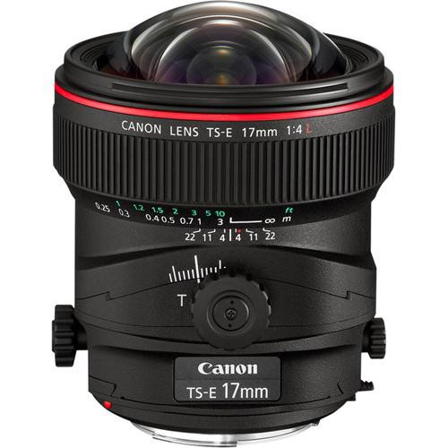 Canon TS-E 17mm F/4 L Tilt Shift Lens