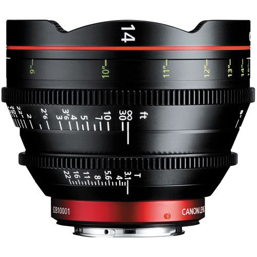 Canon CN-E 14mm T3.1 L F Cinema Lens