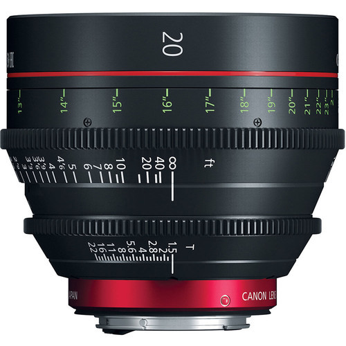 Canon CN-E 20mm T/1.5 L F EF Lens