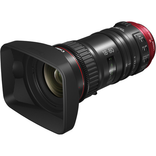 Canon Compact Servo Lens CN-E 18-80mm T/4.4 L IS KAS S