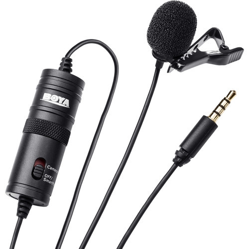 BOYA BY-M1 Lavalier Microphone for Cameras & Smartphones BOYA BY-M1 Lavalier Microphone for Cameras & Smartphones