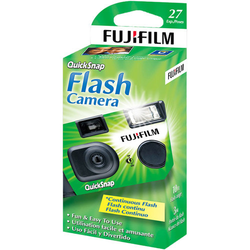 Fujifilm QuickSnap Flash 400 Disposable Camera (27 Exposures)