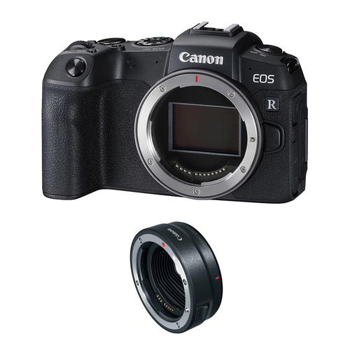 Canon EOS RP Mirrorless Digital Camera with Mount Adapter EF-EOS R Kit + CASH BACK