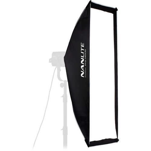 Nanlite Asymmetrical Stripbank Softbox with Bowens Mount 45*110cm