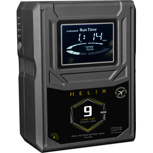 Core SWX Helix 9 Mini AB-Mount Dual Volt Battery
