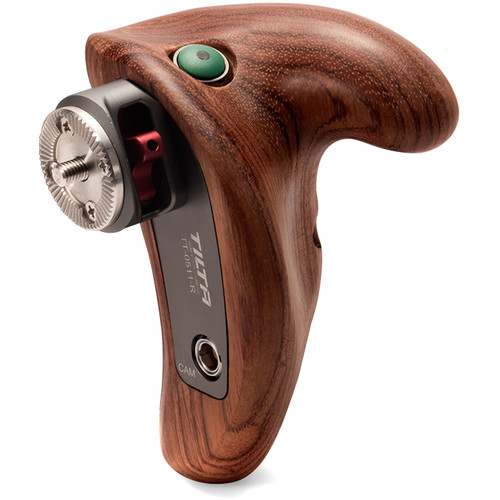 Tilta TT-0511-R-GH Right Side Wooden Handle with R/S Button for Panasonic GH Series