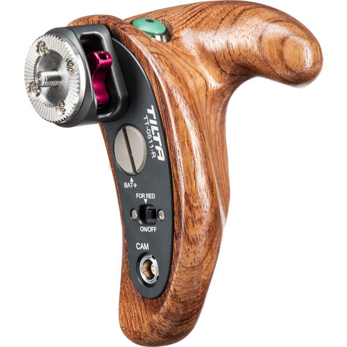 Tilta TT-0511-R-A7 Right Side Wooden Handle with R/S Button for Sony A7/A9 Series