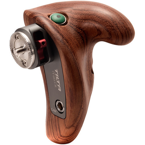 Tilta TT-0511-R-RD Right Side Wooden Handle with R/S Button for RED DSMC2