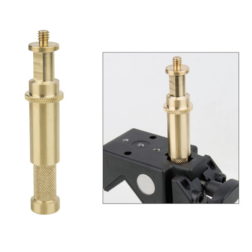 Kupo KS-115 DOUBLE END SPIGOT WITH 5/8'' STUD AND 1/4"-20 THREADS