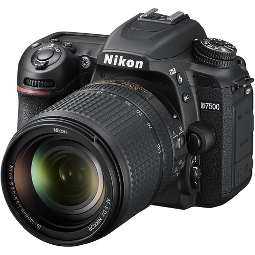 NIKON D7500 DSLR WITH AF-S 18-140MM VR LENS