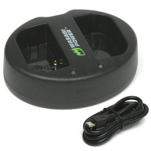 Wasabi Power Dual USB Charger for Panasonic DMW-BLF19