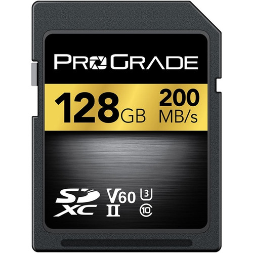 ProGrade Digital 128GB V60 UHS-II SDXC Memory Card