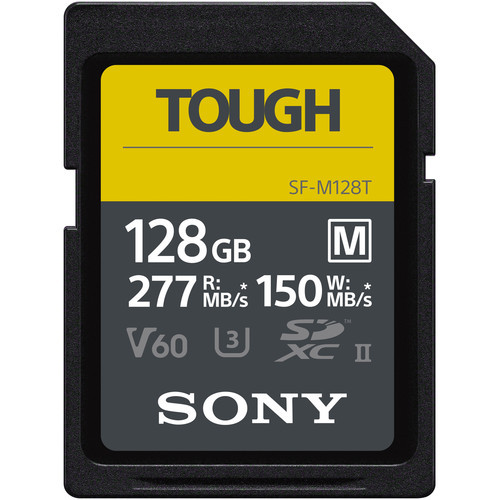 Sony SF-M series Tough UHS-II SD-card 128GB