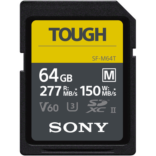Sony SF-M series Tough UHS-II SD-card 64GB