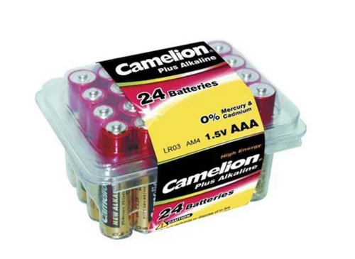 CAMELION PLUS ALKALINE AAA 24PK [OM6]