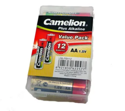 CAMELION PLUS ALKALINE AA 12PK