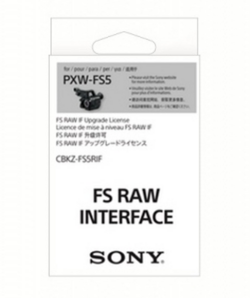 SONY CBKZFS5RIF FS5 RAW INTERFACE OUTPUT