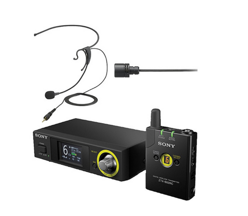 SONY DWZB70HL DIGITAL WIRELESS PACKAGE LAVALIER AND HE