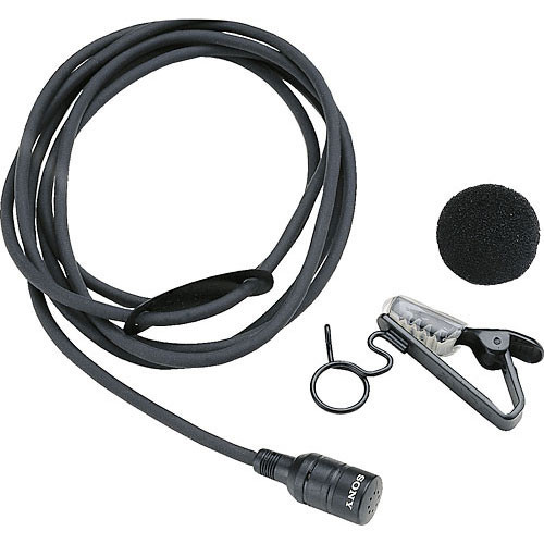 SONY ECM44BMP LAVALIER MIC WITH MINI PLUG LONG CL