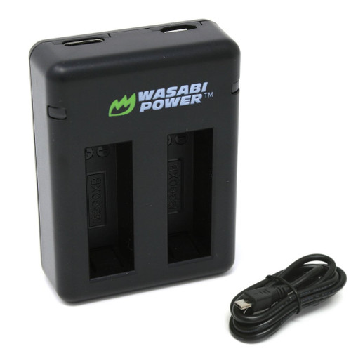 Wasabi Power Dual USB Battery Charger For Insta360 ONE X