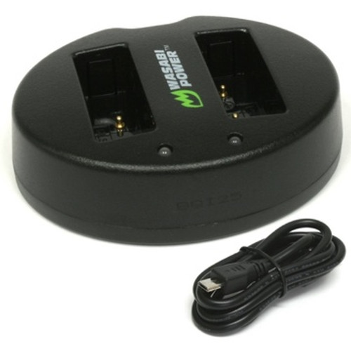 Wasabi Power Dual USB Battery Charger For Panasonic CGA-S005 Dmw-BCC12