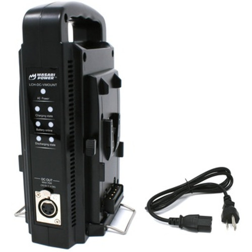 Wasabi Power V-Mount Dual Battery Charger